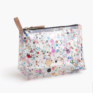 J. Crew Vinyl Makeup Bag